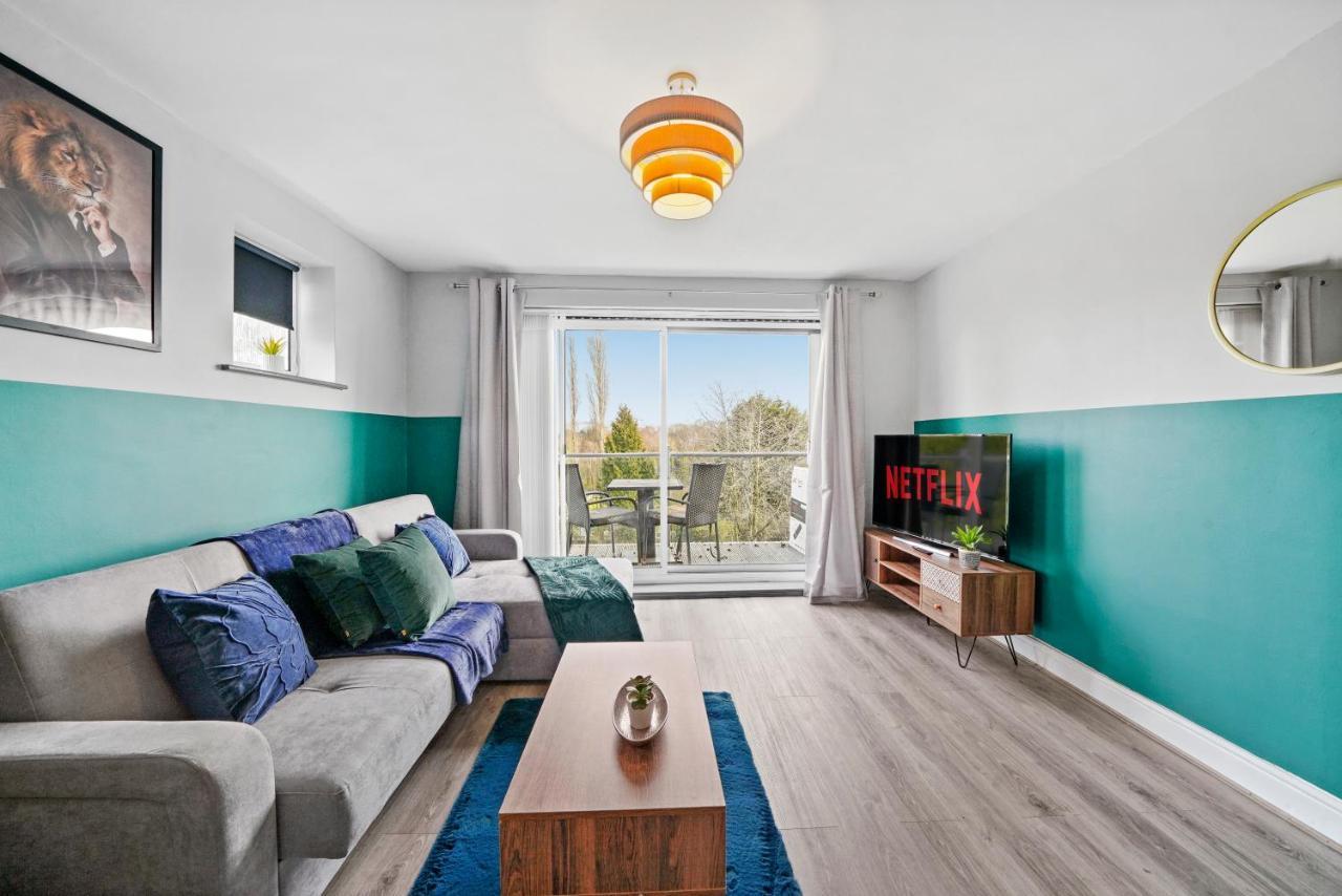 The Stylish Warwick Abode - Balcony - Garden Villa Leek Wootton Eksteriør billede