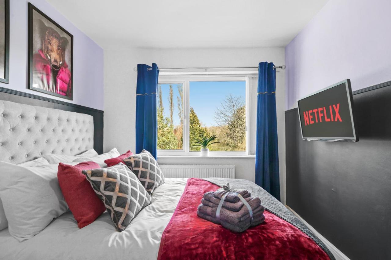 The Stylish Warwick Abode - Balcony - Garden Villa Leek Wootton Eksteriør billede